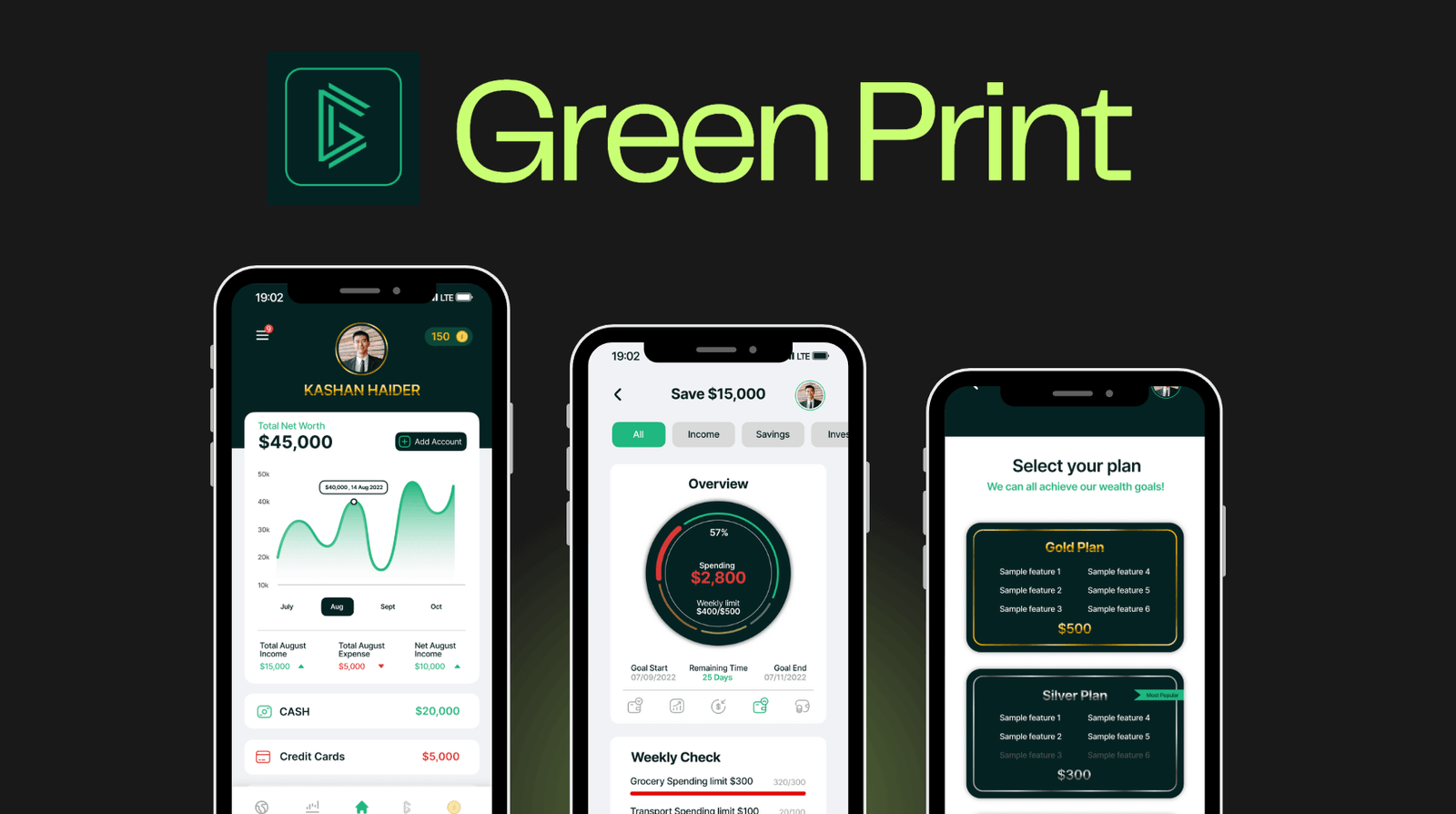 Greenprint – Personal Finance & Wealth Management App